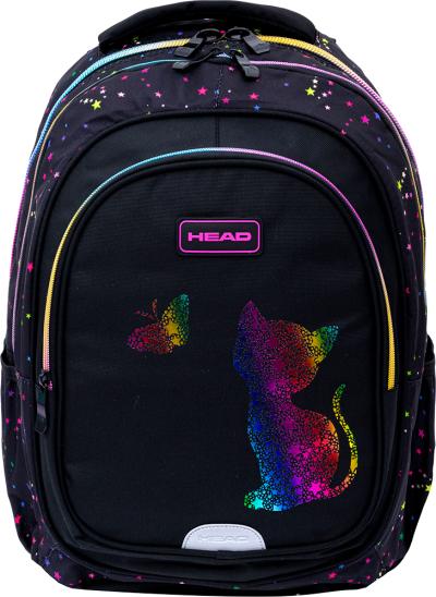 Рюкзак HEAD, AB300 RAINBOW KITTY з золотистим ефектом