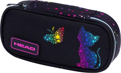 Пенал HEAD, AC6 RAINBOW KITTY з золотистим ефектом