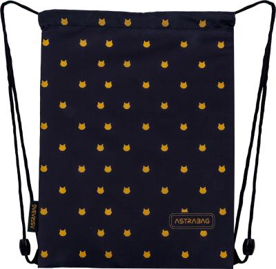 Сумка для взуття ASTRABAG AD1 FLUFFY KITTY BLACK